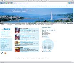 Genève Tourisme - Page d'accueil
